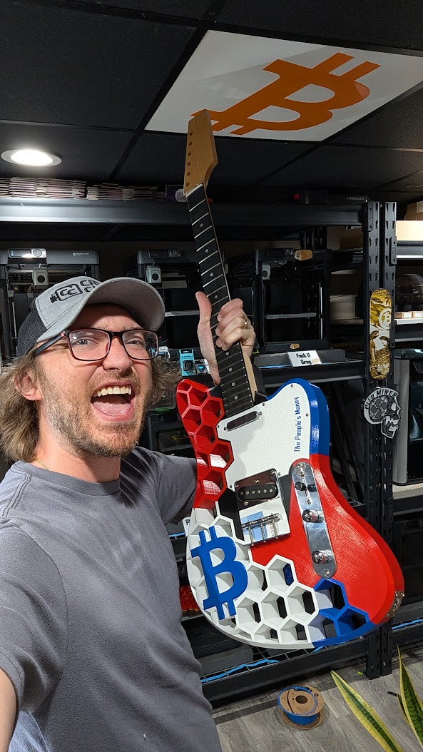 #1/21 The 3D Printed Bitcoin Guitar