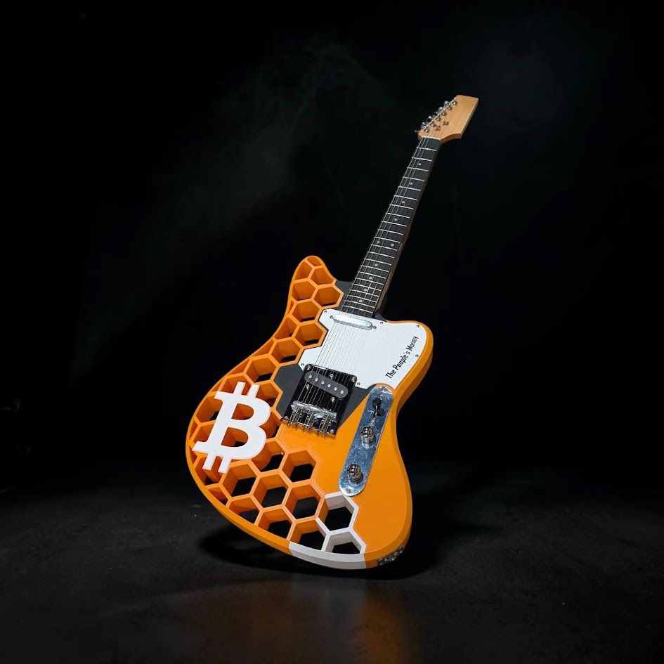 #12/21 3D Printed Guitar