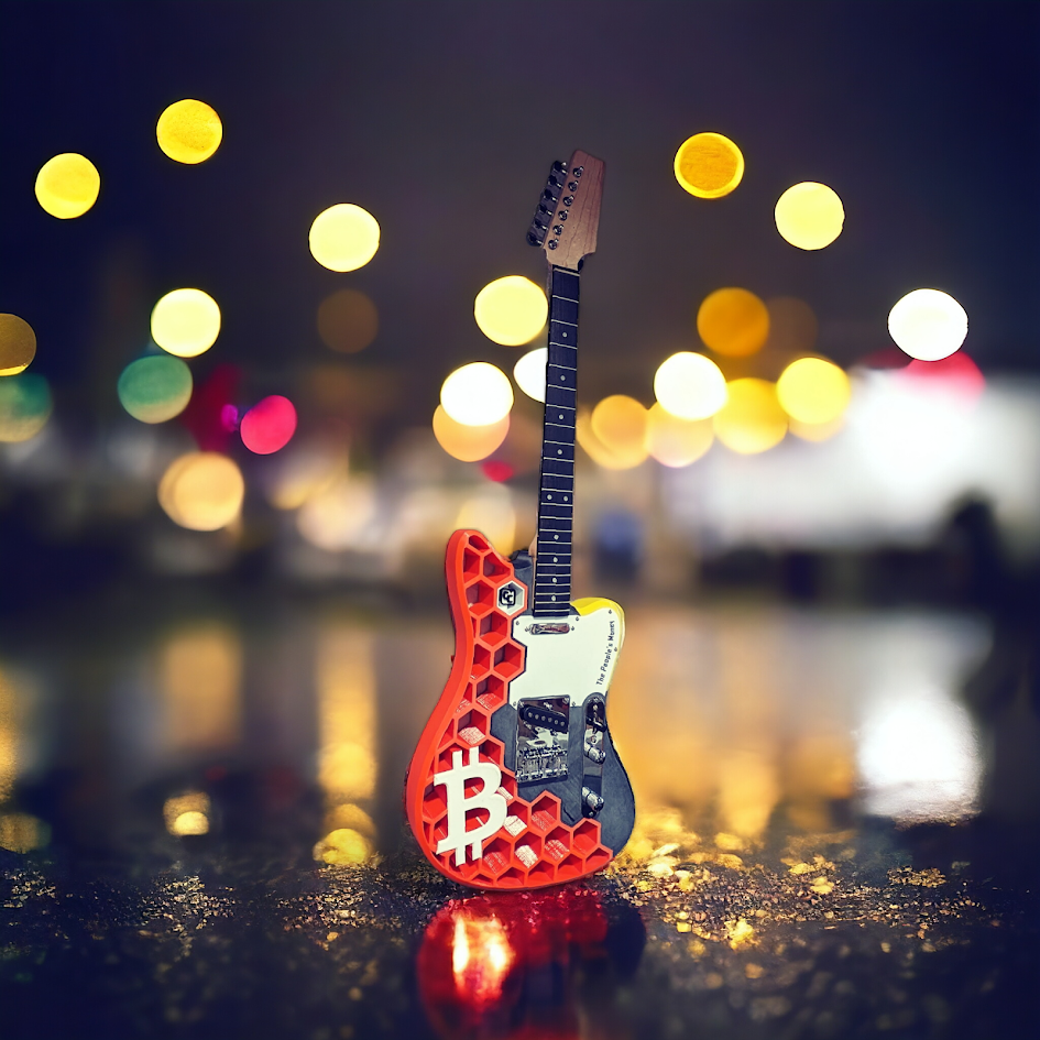 #21/21 3D Printed Bitcoin Guitar