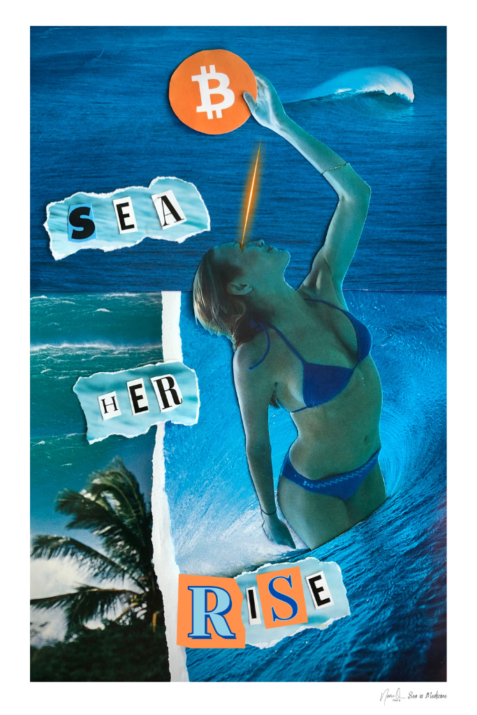 Naomi - Bitcoin Beachwear, Art & Aloha