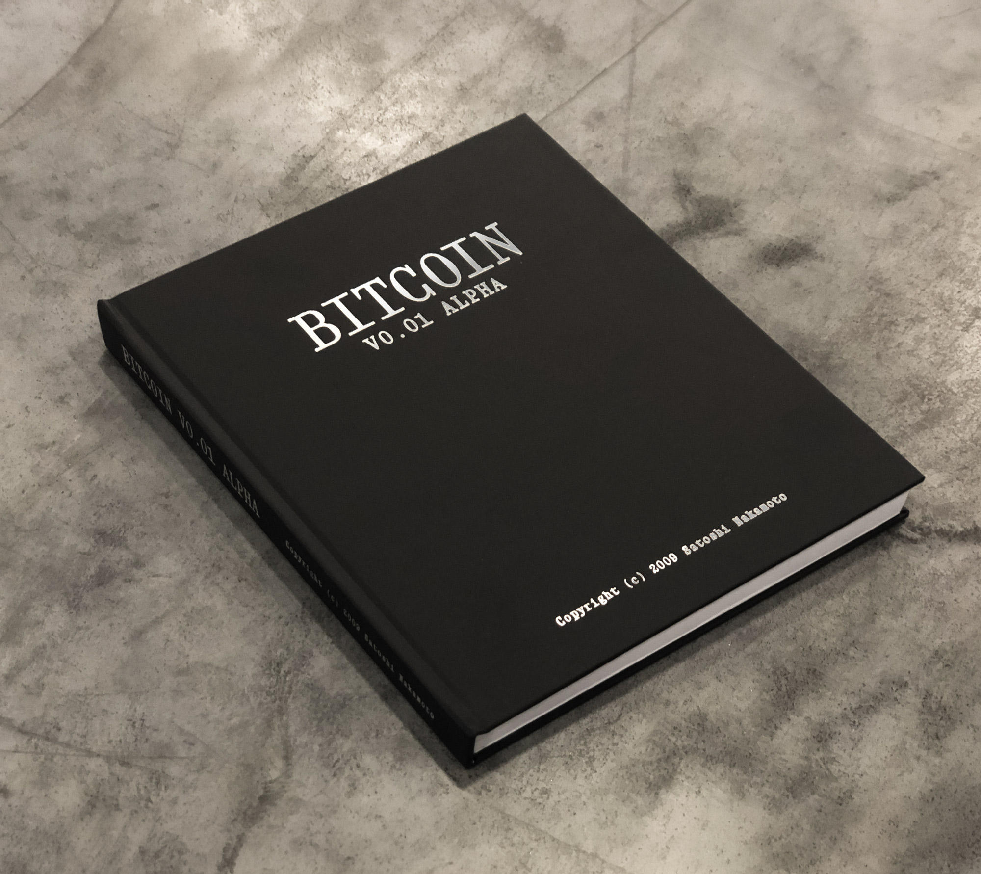 Bitcoin - Alpha v0.01 Collector's Edition