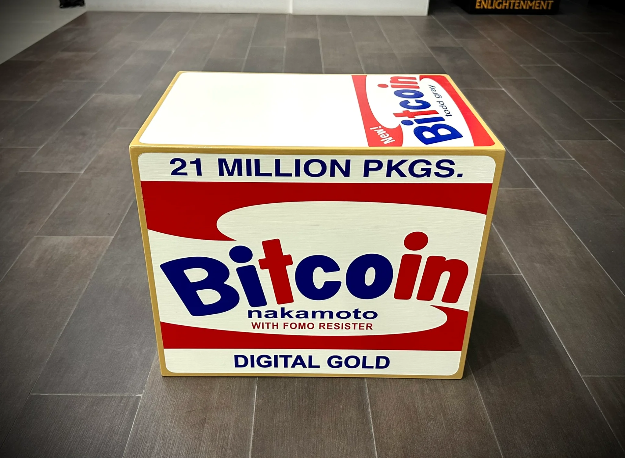 Bitcoin-Brillo (White) II