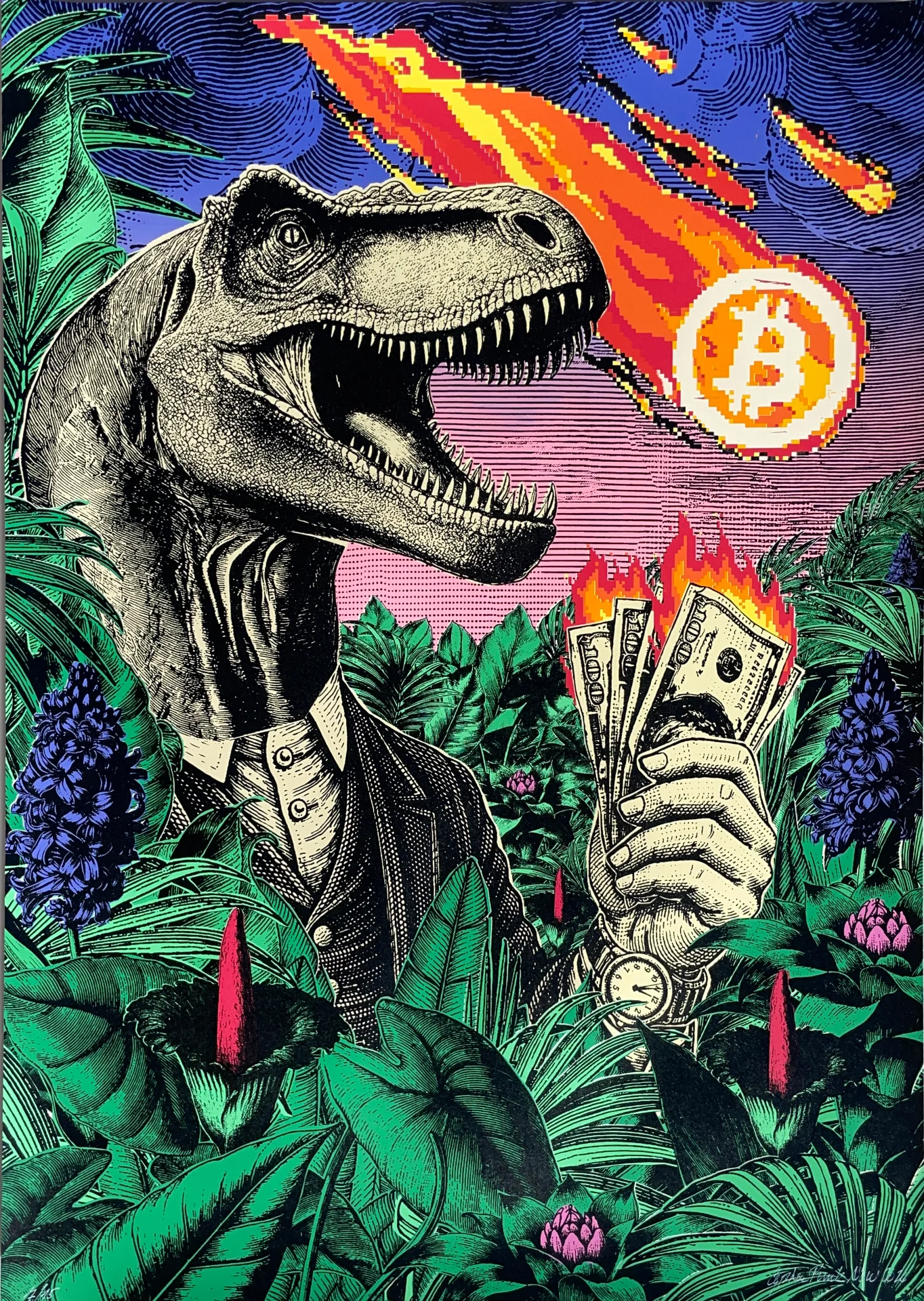 BITCOIN METEORITE (2026) FULL IMAGE EDITION