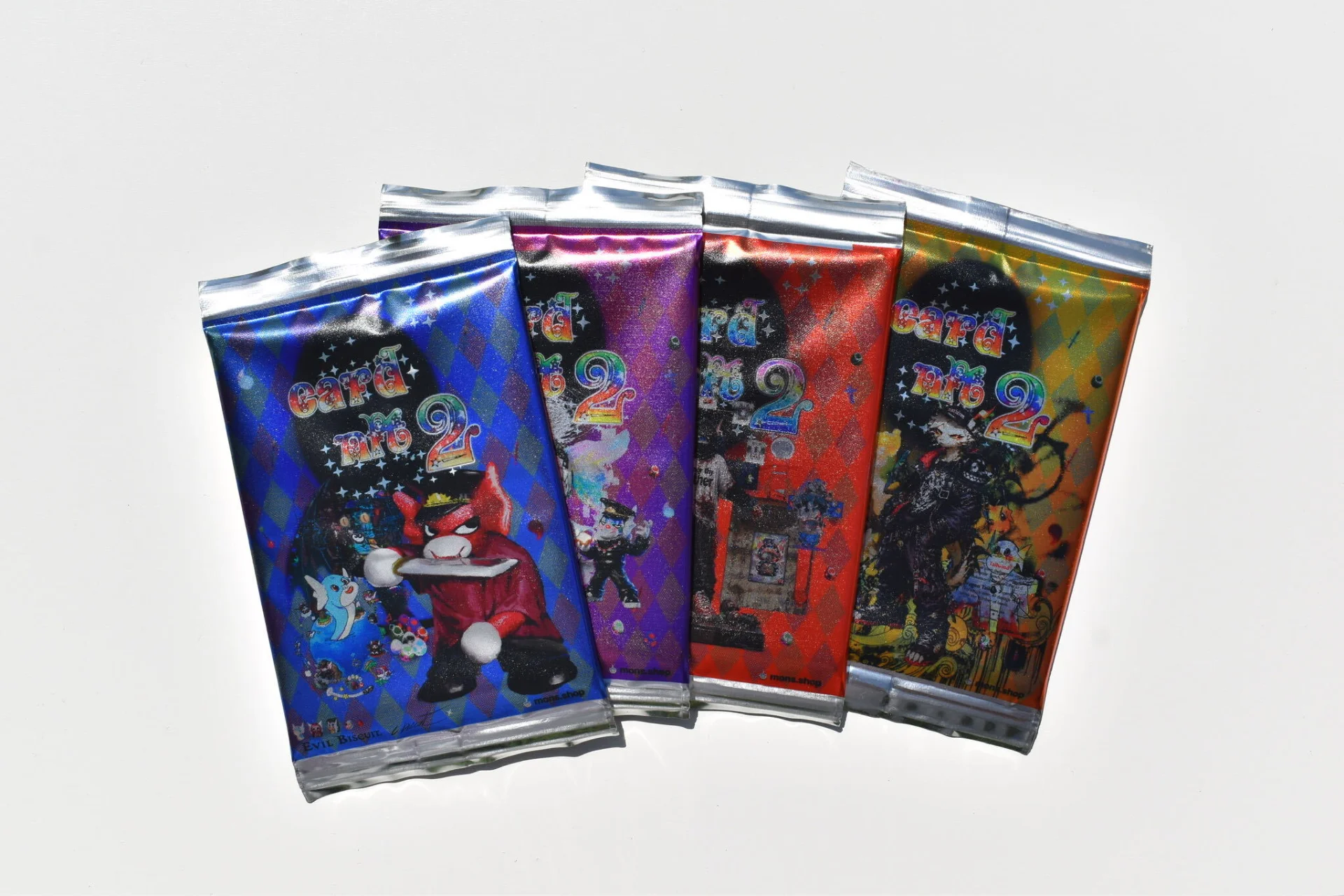 4 Pack Set - Card NFT 2 graded slab