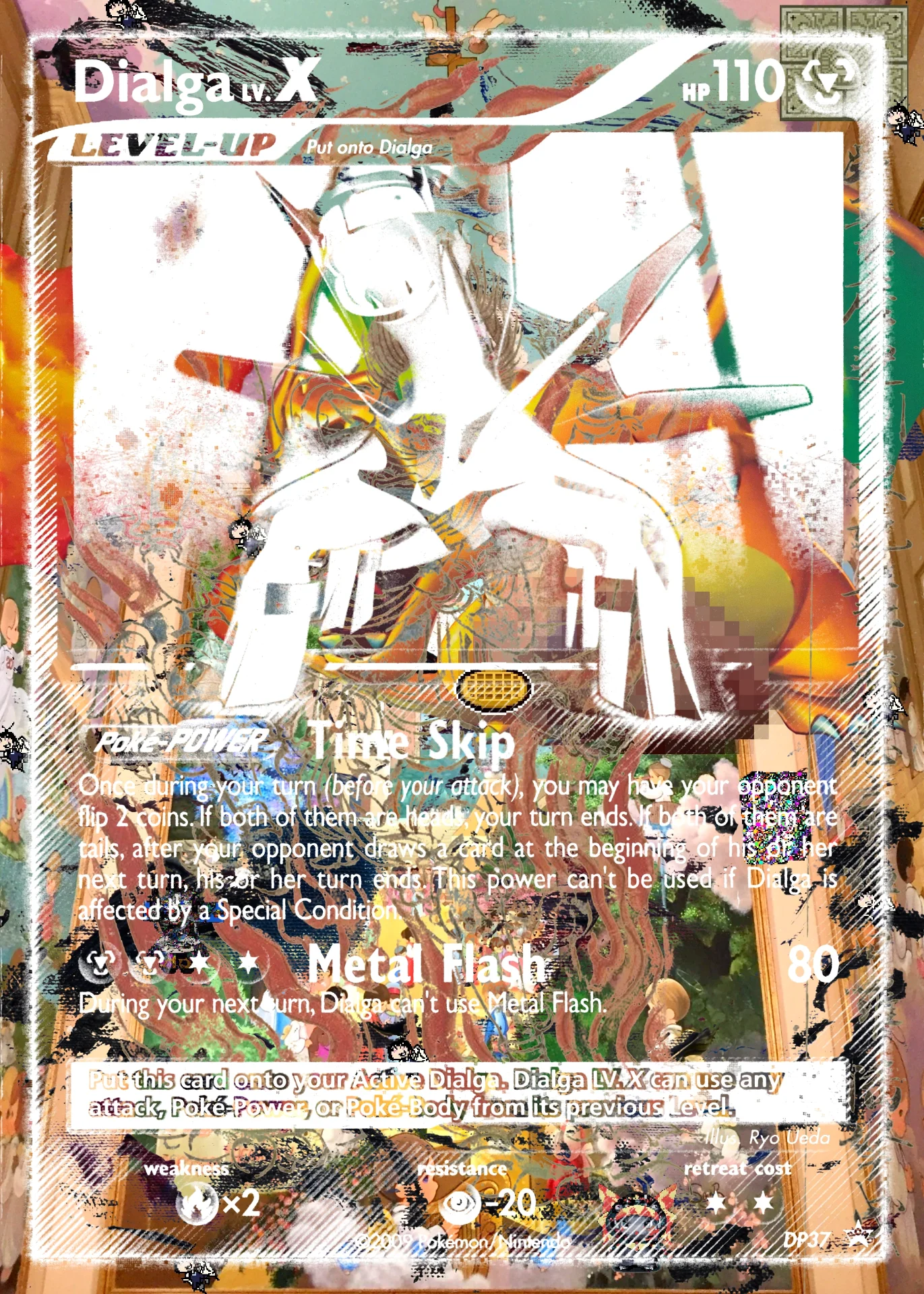 Dialga Lv. X graded slab
