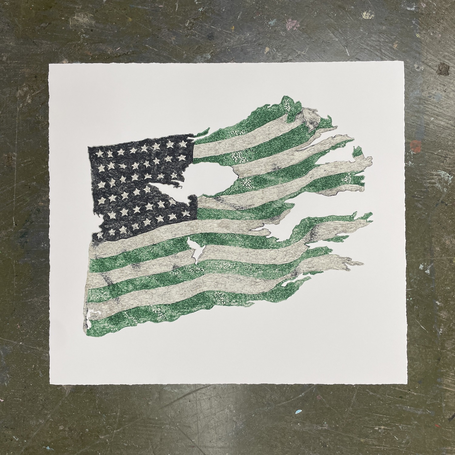 False Flag (Screen Print)