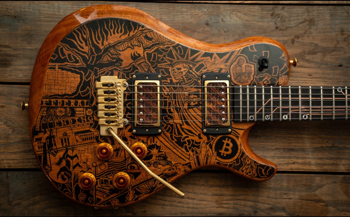 'Federal Ender' 2026 Bitcoin Guitar