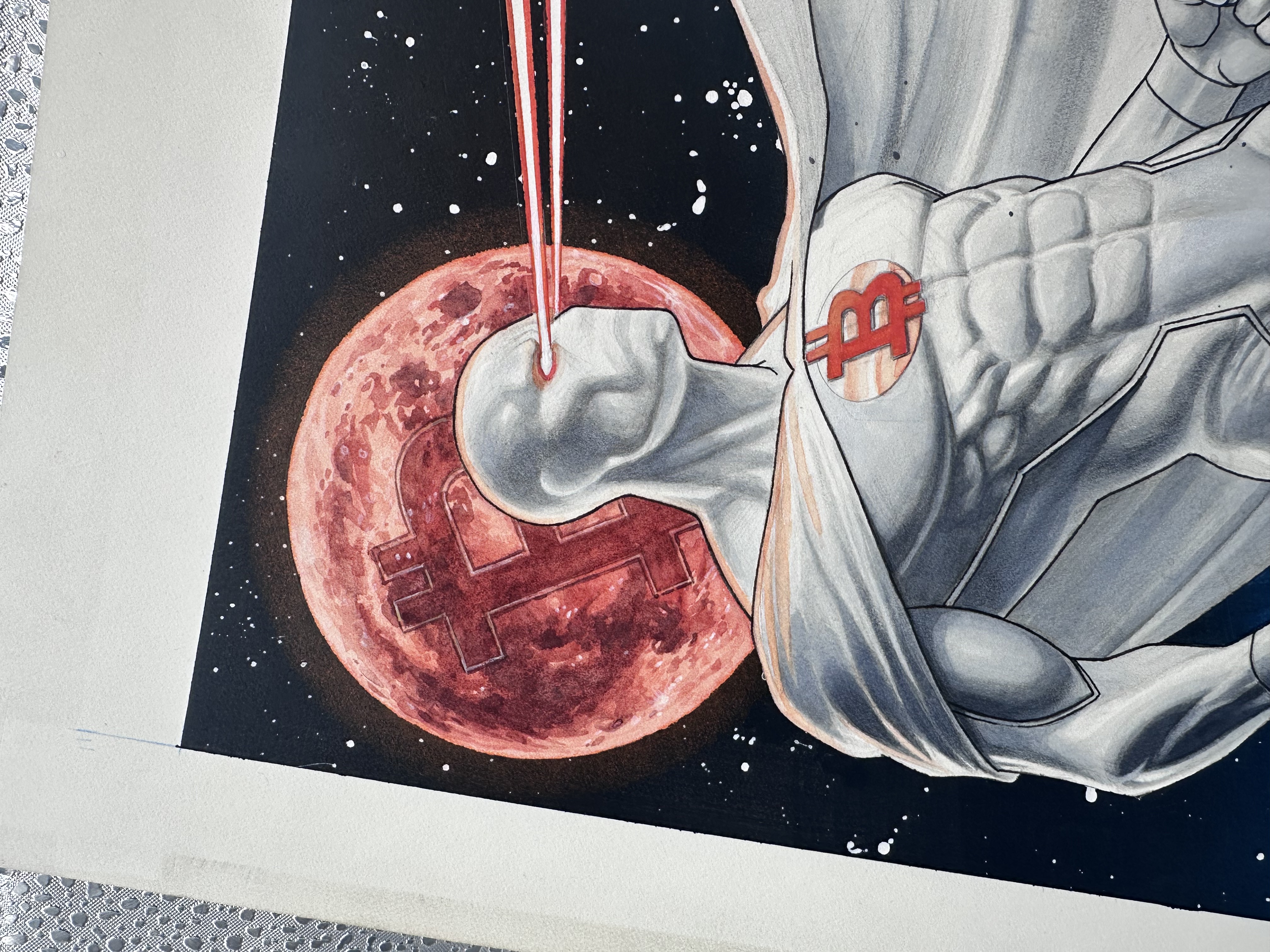 Laser Eyes: S4 - The Simulation Genesis Original Artwork