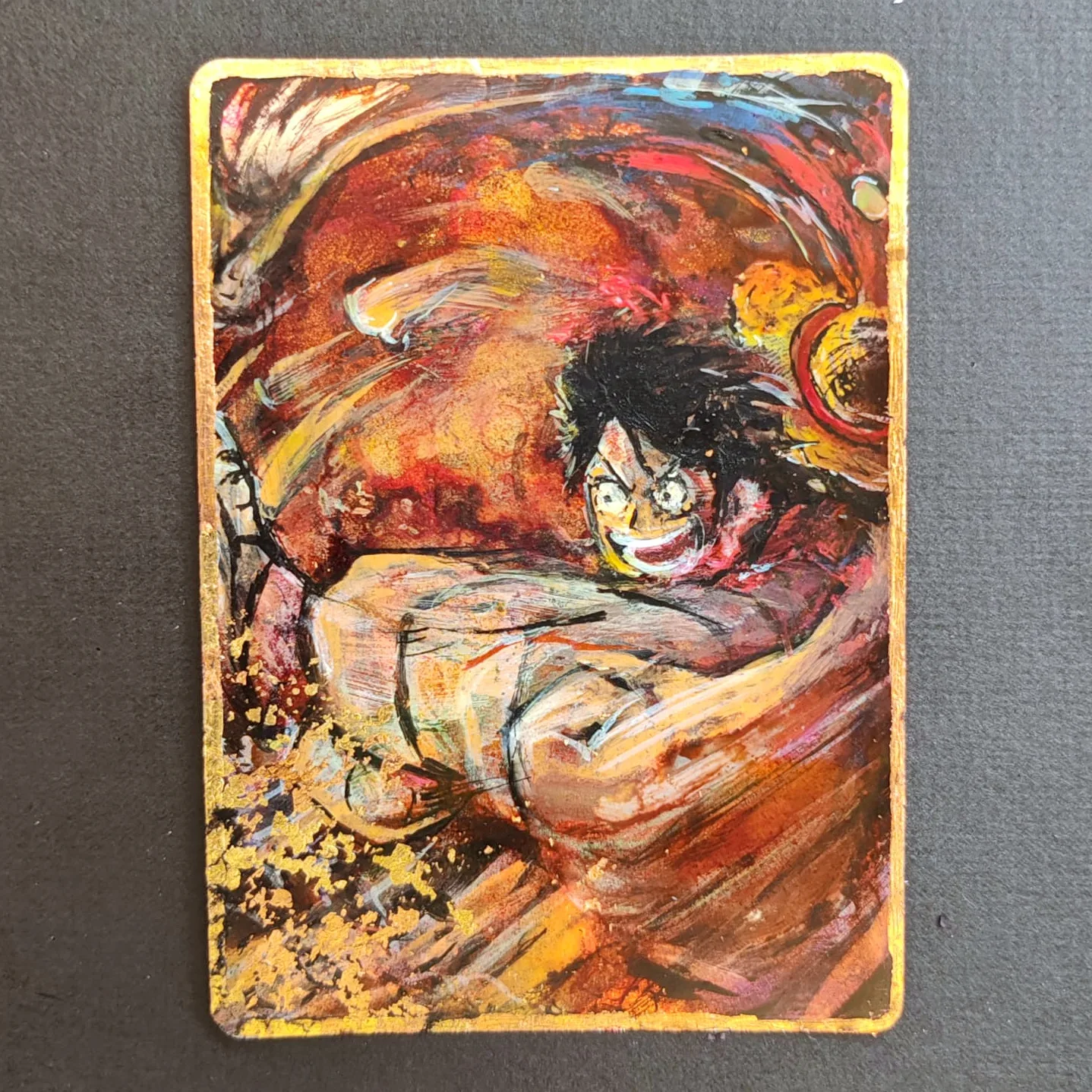 Luffy (Hand-painted) card
