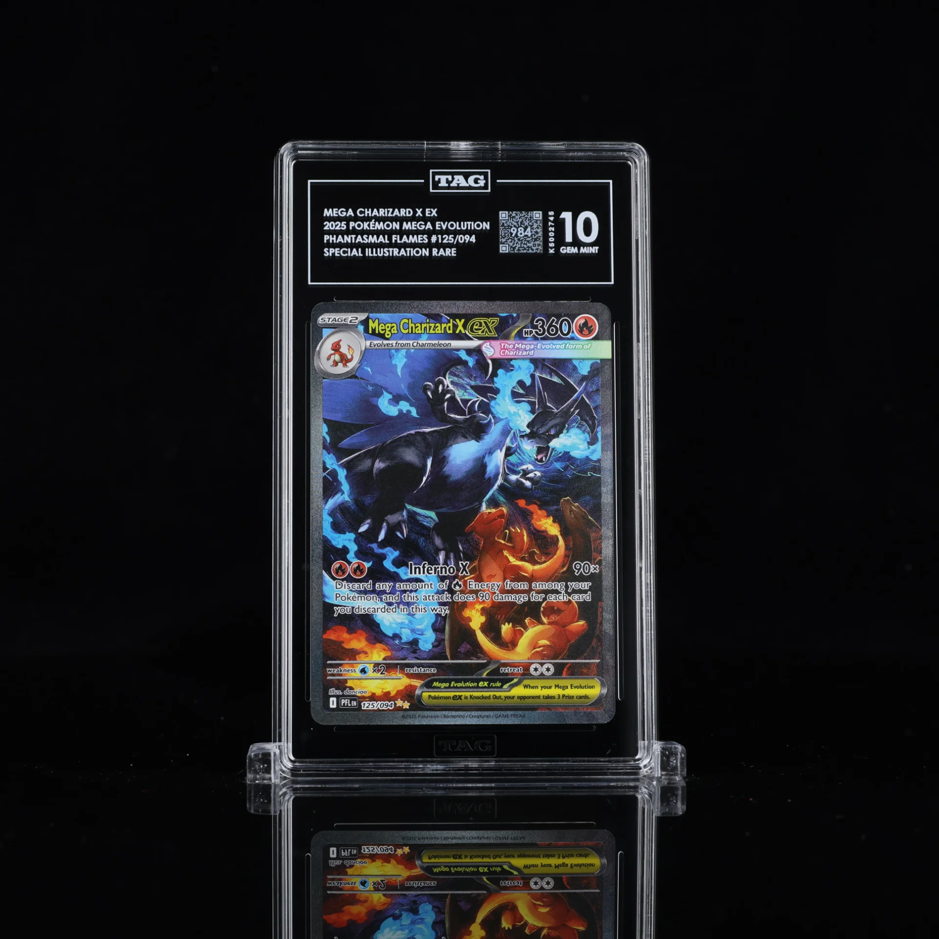Mega Charizard X ex · TAG 10 Gem Mint