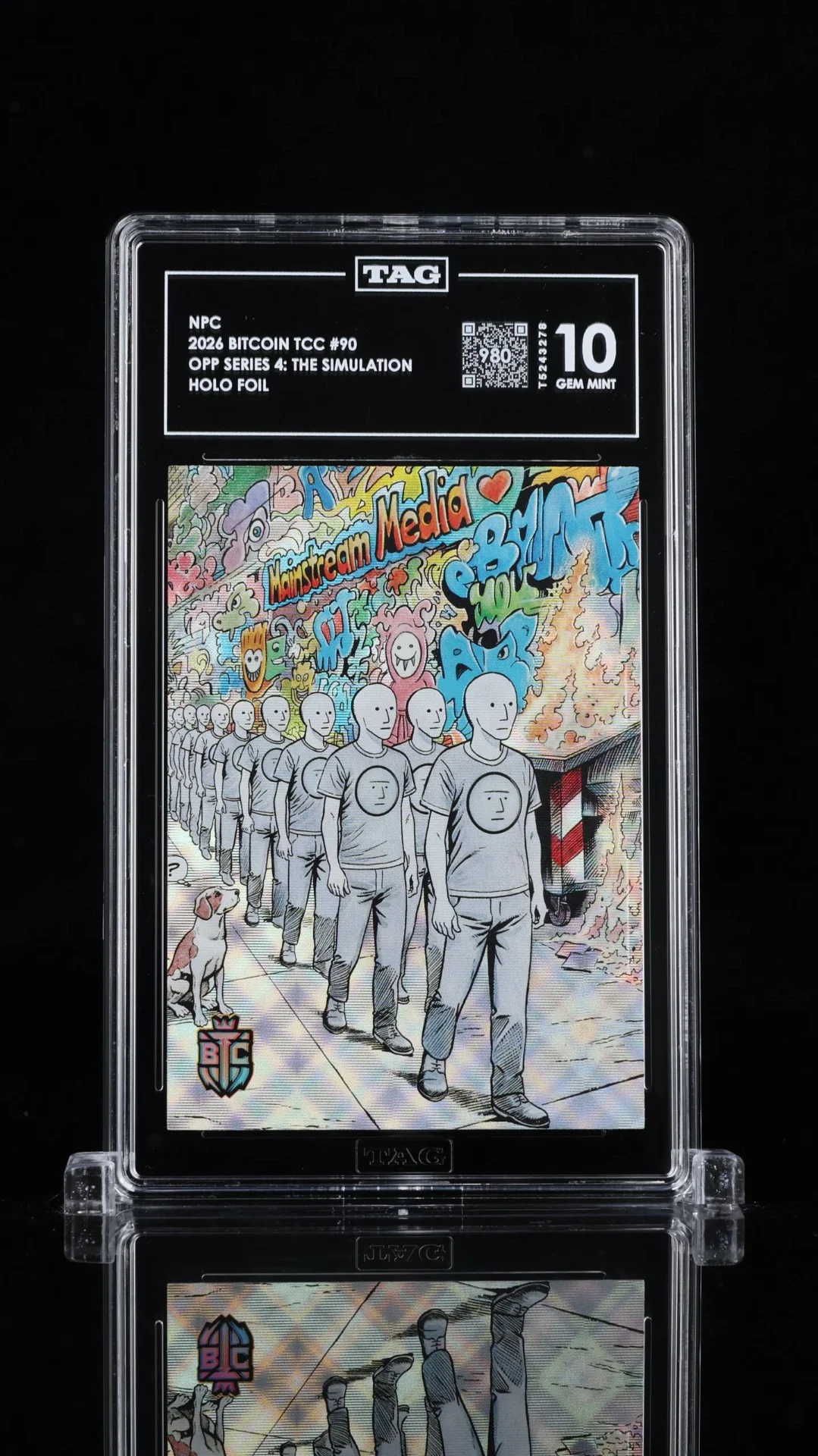 The Simulation #90 NPC /500 · TAG 10 Gem Mint