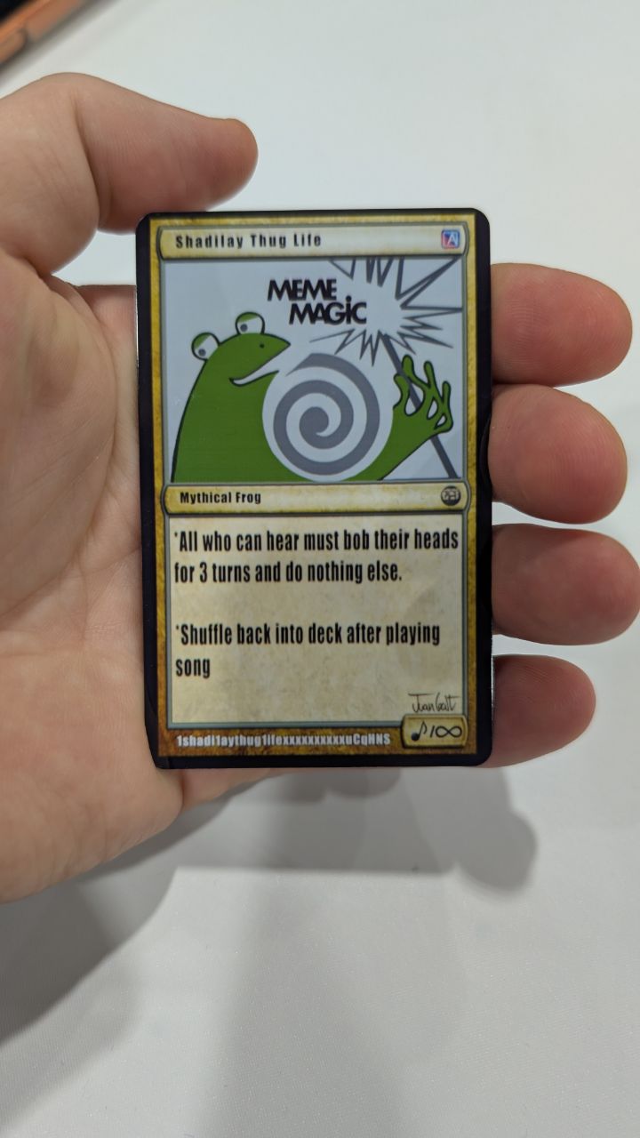 ShadilayThug Physical NFT