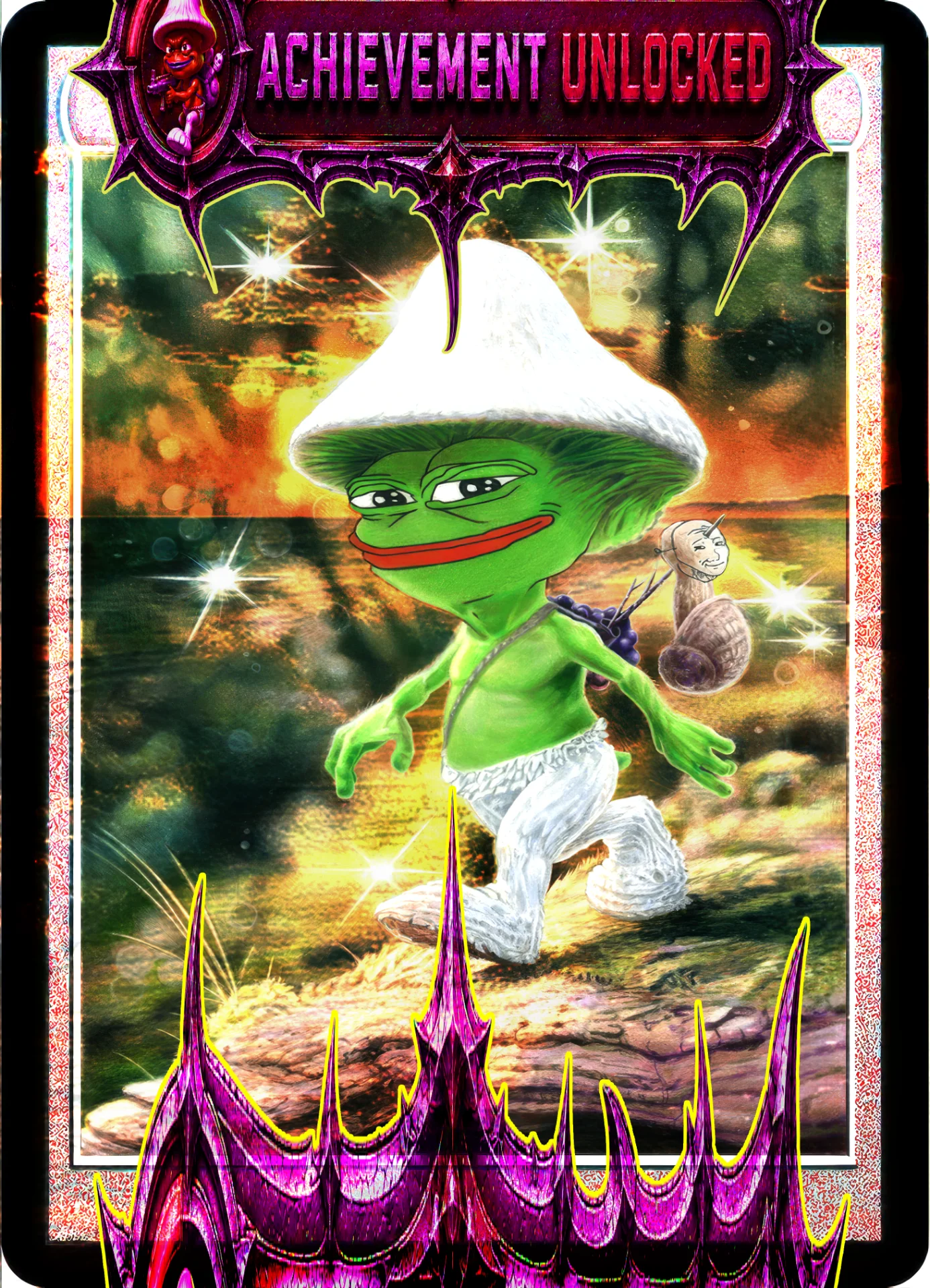 SMURFCATPEPE — Achievement Unlocked graded slab