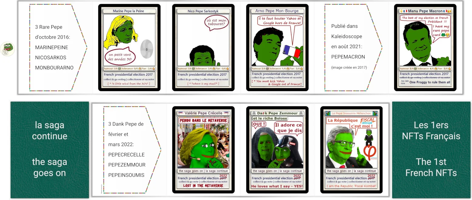 The 1st French NFTs - Les 1ers NFTs Français