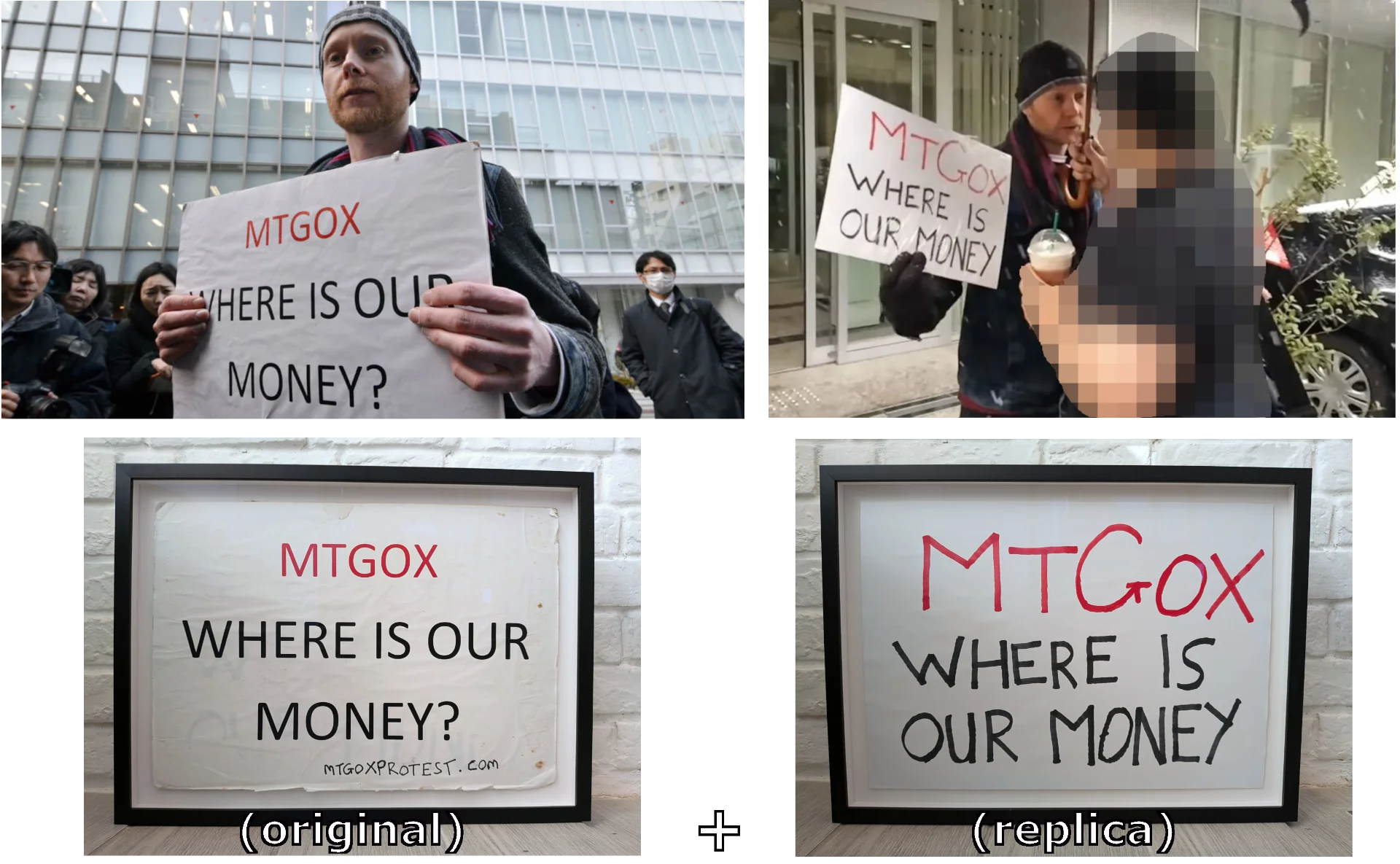 The Original MtGox Protest Sign