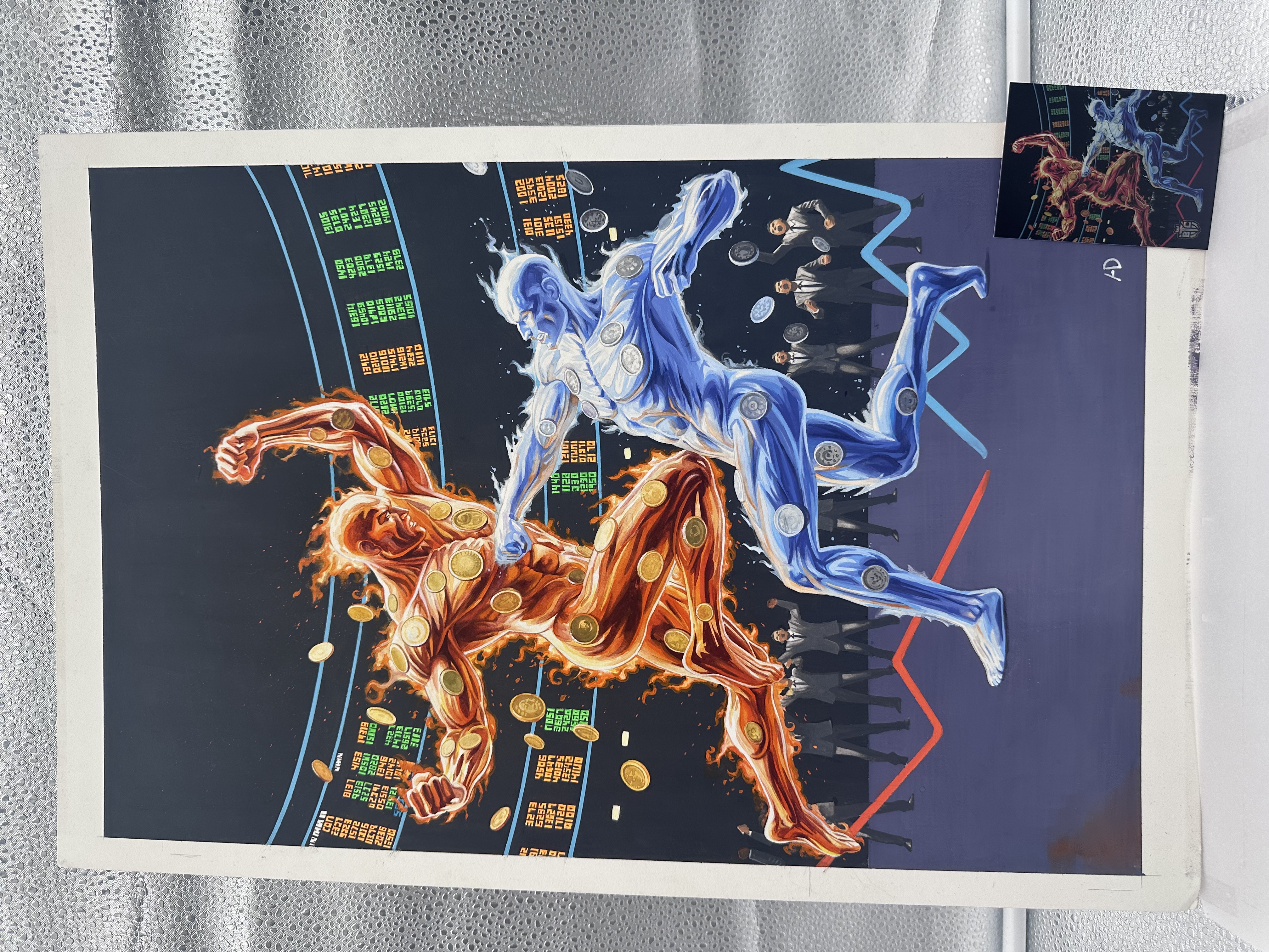 The Simulation: Inflation vs. Deflation