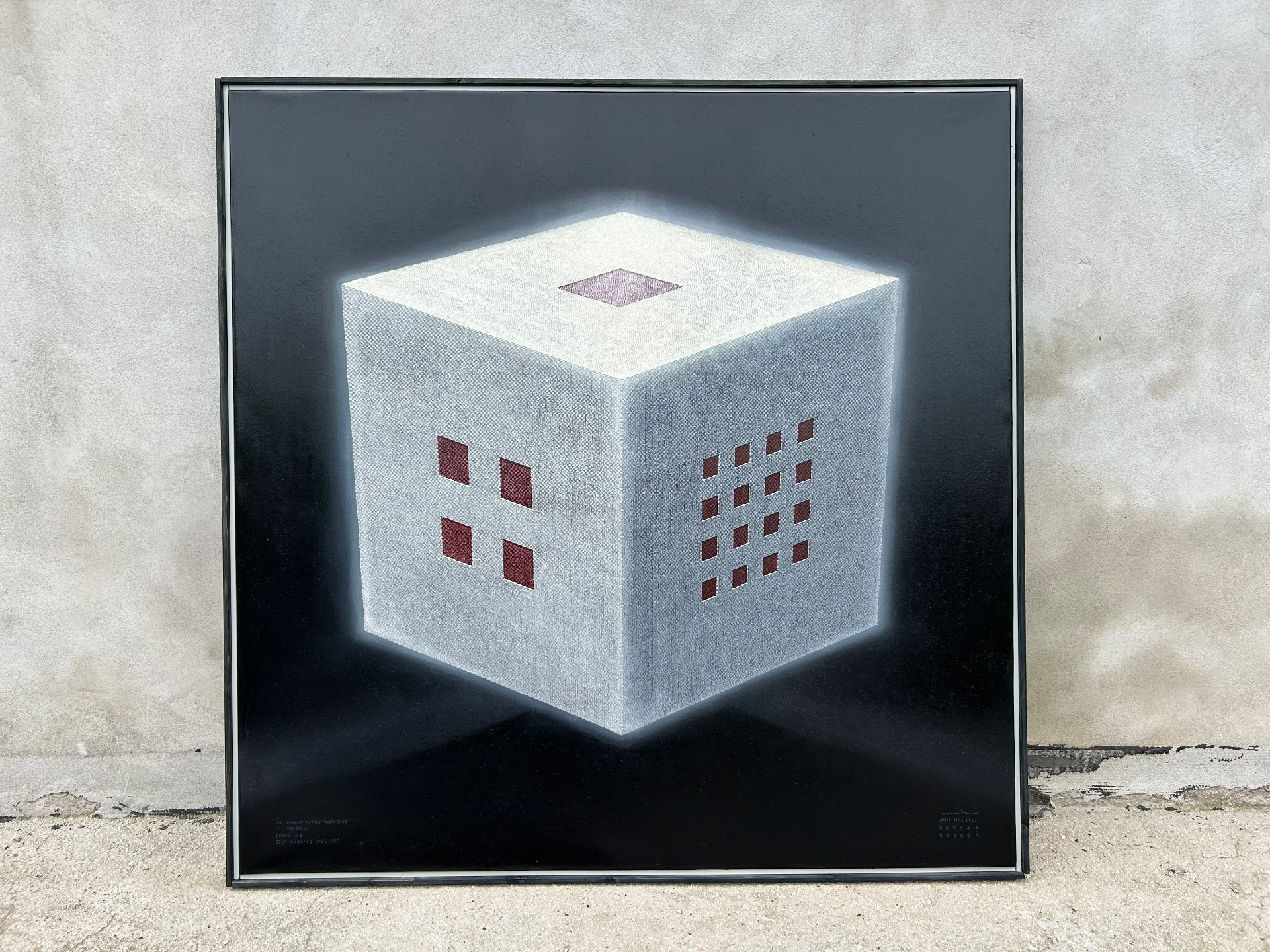 The Whole Entire Universe (oil version, sides 1-3)