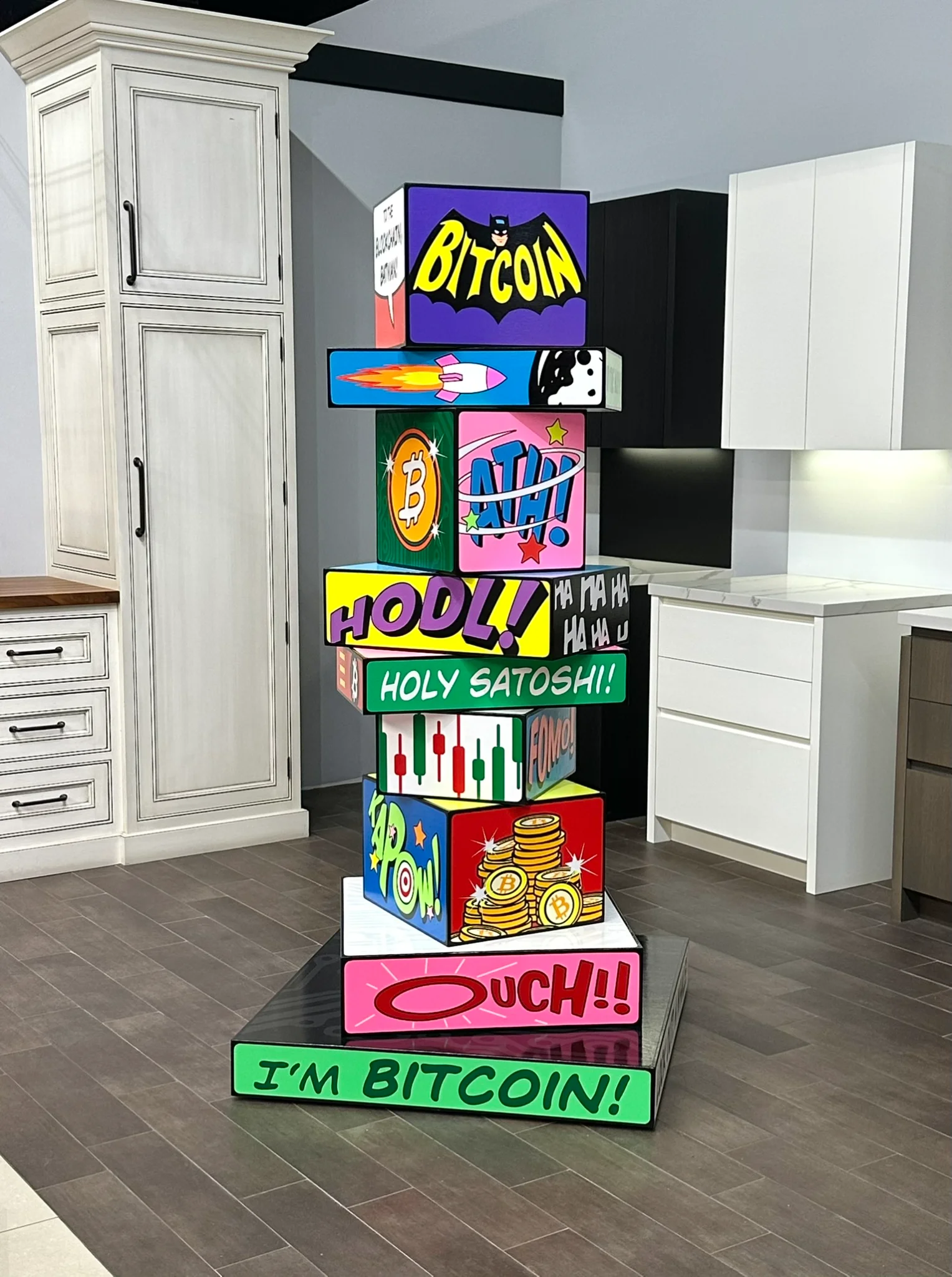 To the Blockchain, Batman!