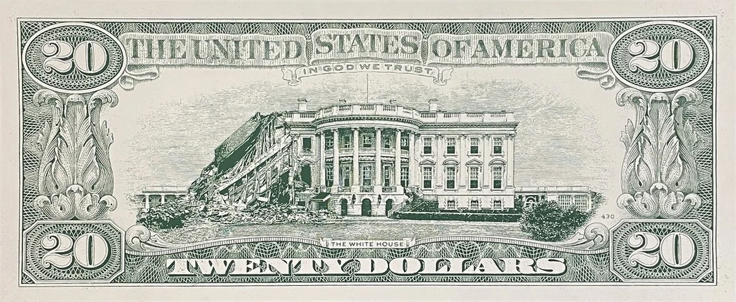 US In Ruins — White House In Ruins